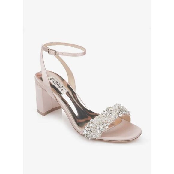 Badgley Mischka Clara Embellished Sandal Size 12 new - Picture 1 of 11